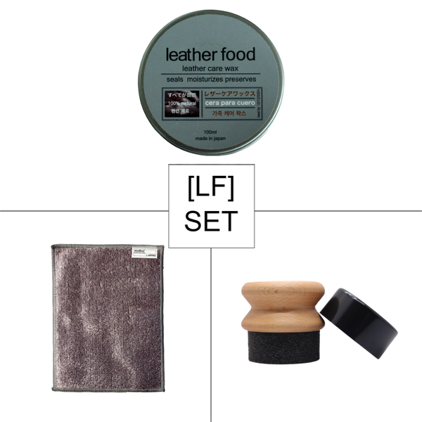 SET [LF] leatherfood wax